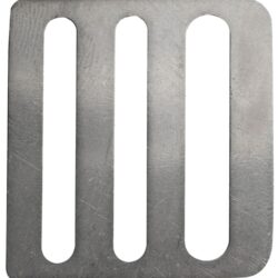 Fibbia inox 3 passaggi mm 50